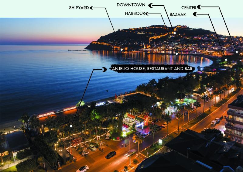Anjeliq House Hotel Alanya Exteriör bild